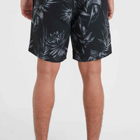 Mix and Match Cali 16'' Badehose | Black Tonal Tropican