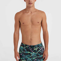 Jack O'Neill Cali Crazy 16'' Badehose | Black Ocean View