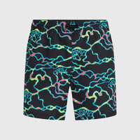 Jack O'Neill Cali Crazy 16'' Badehose | Black Ocean View