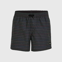 Jack O'Neill Cali First 15'' Badehose | Black First Name Stripe