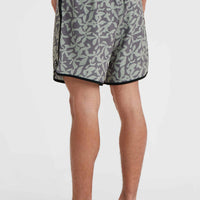 O'Riginals Scallop 16'' Badehose | Green Seagrass