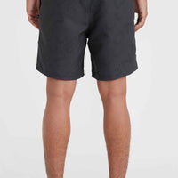 Cali 16'' Badehose | Black IC Things Dark