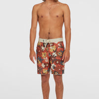 Hyperfreak Mysto Scallop 19'' Boardshorts | Ginger Mysto Scallop