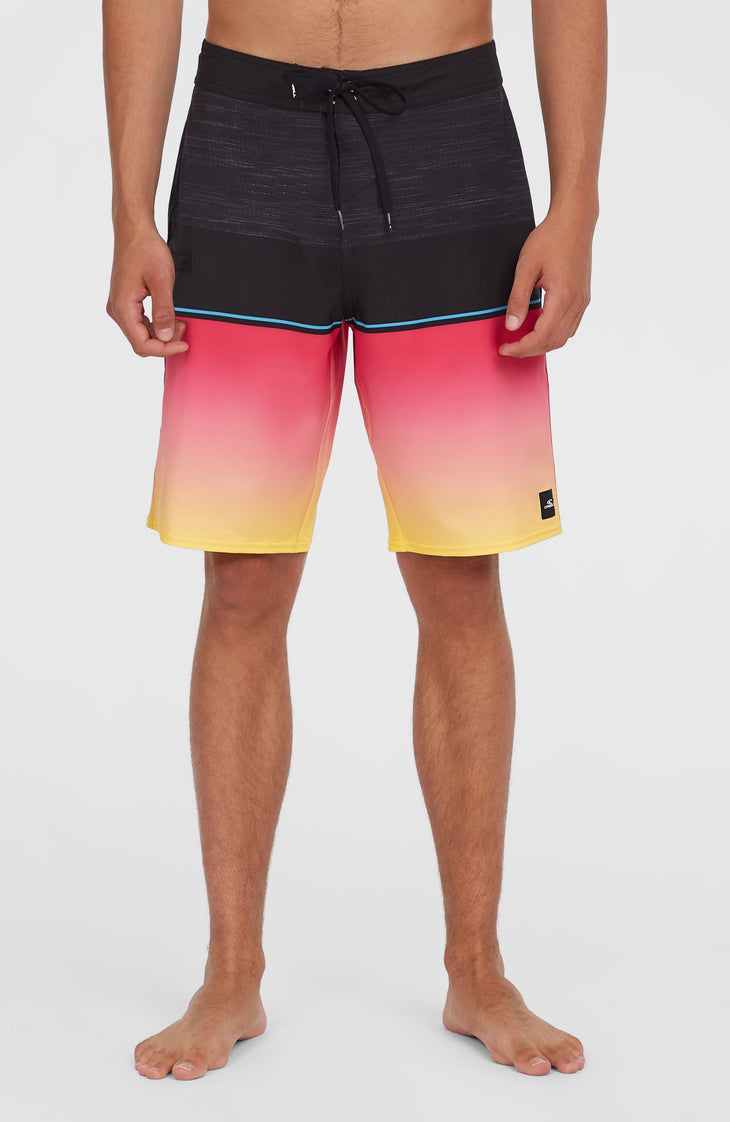 Hyperfreak Heat Block 21'' Boardshorts | Fuchsia Heat Block