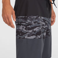 Hyperfreak Heat Block 21'' Boardshorts | Black Camo Heat Block