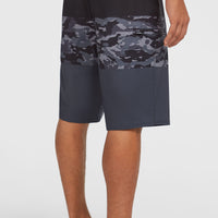 Hyperfreak Heat Block 21'' Boardshorts | Black Camo Heat Block