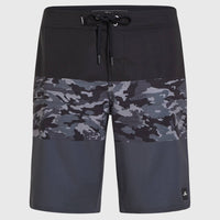 Hyperfreak Heat Block 21'' Boardshorts | Black Camo Heat Block