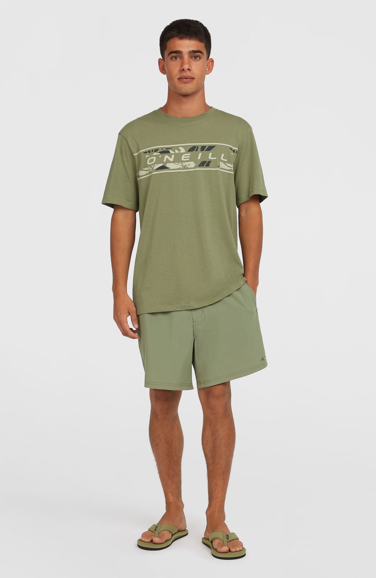 Pocket Print 16'' Badehose | Avery Fern