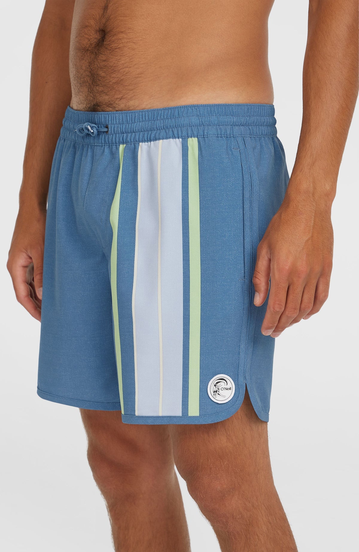 O'Riginals Scallop 16'' Badehose | Blue Originals Longboard Stripe