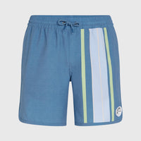 O'Riginals Scallop 16'' Badehose | Blue Originals Longboard Stripe