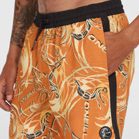 O'Riginals Scallop 16'' Badehose | Orange Originals