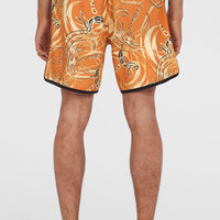 O'Riginals Scallop 16'' Badehose | Orange Originals