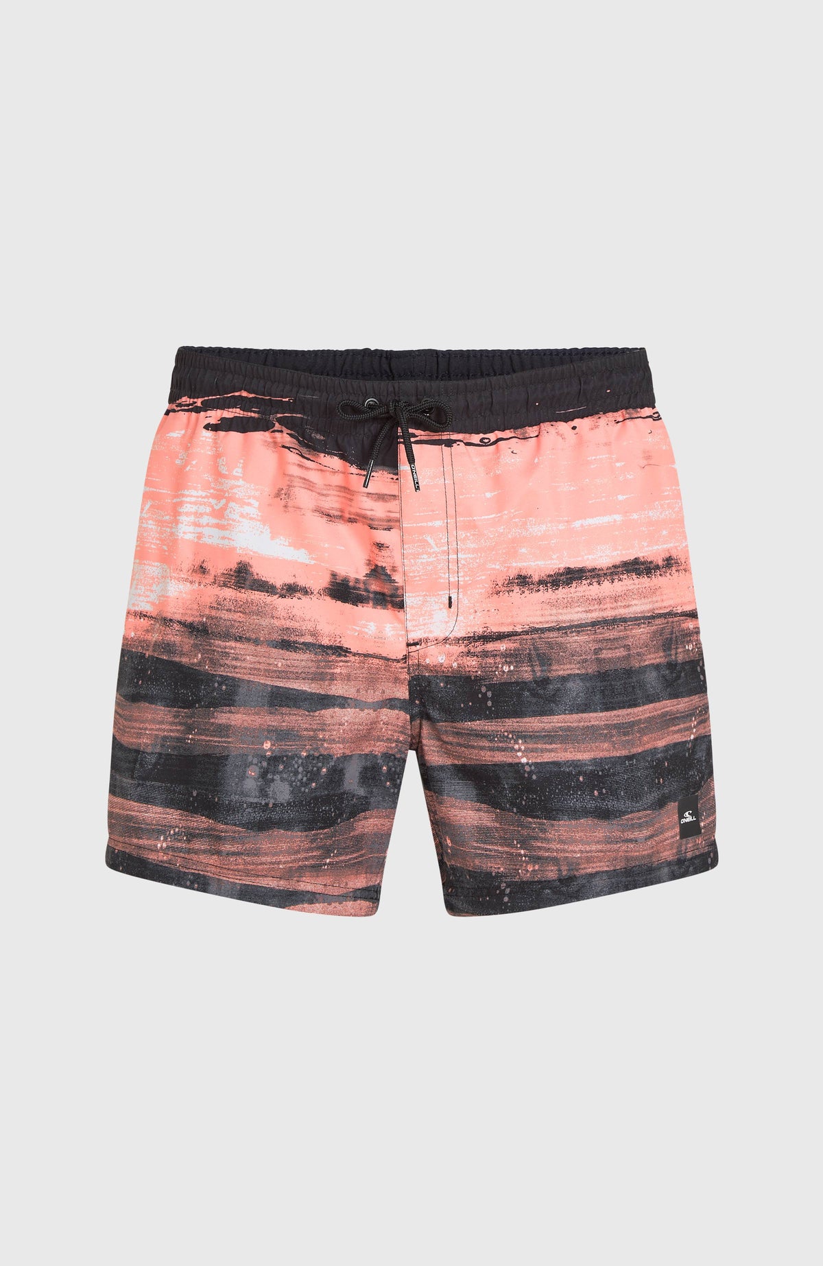 Cali Gradient 15'' Badehose | Coral Melted Texture