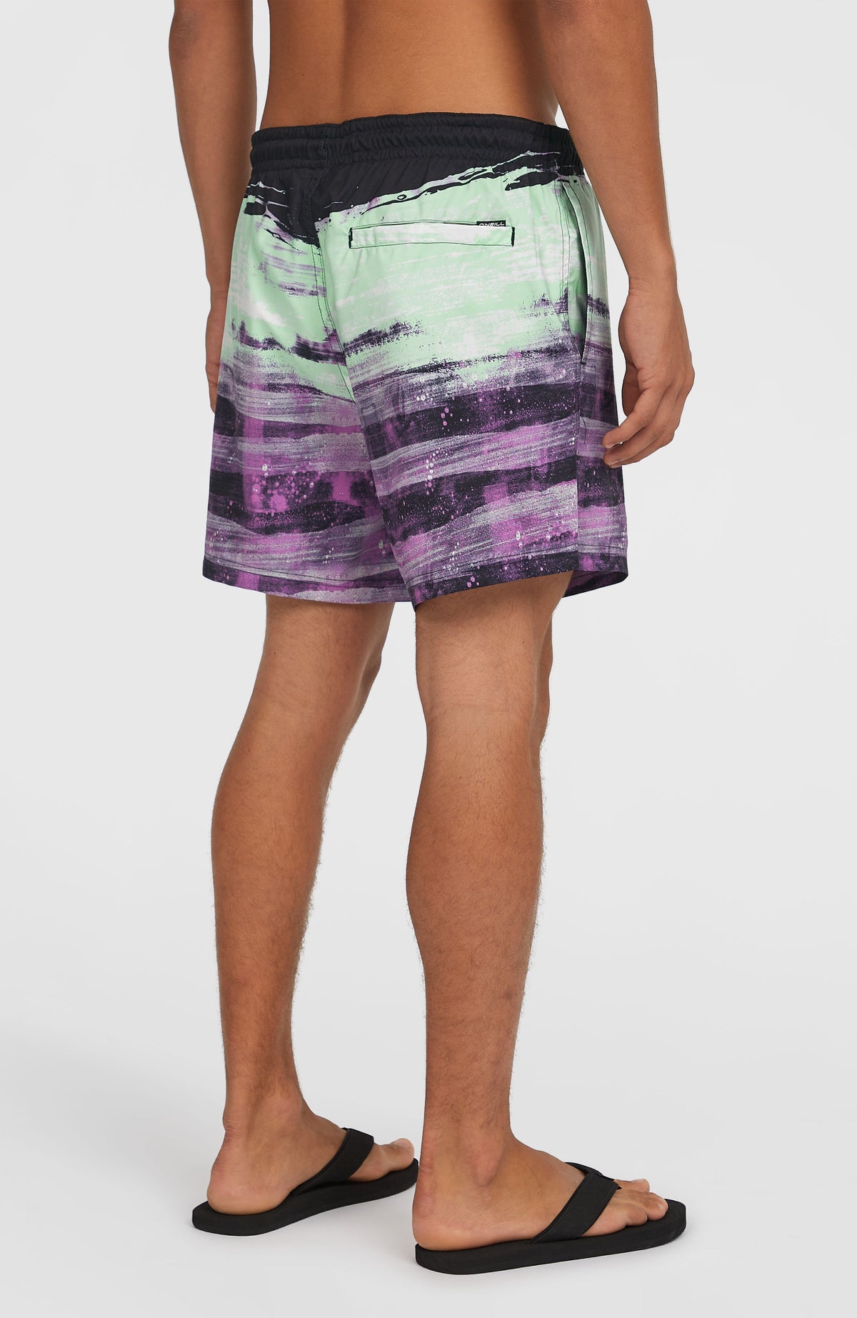 Cali Gradient 15'' Badehose | Purple Melted Texture