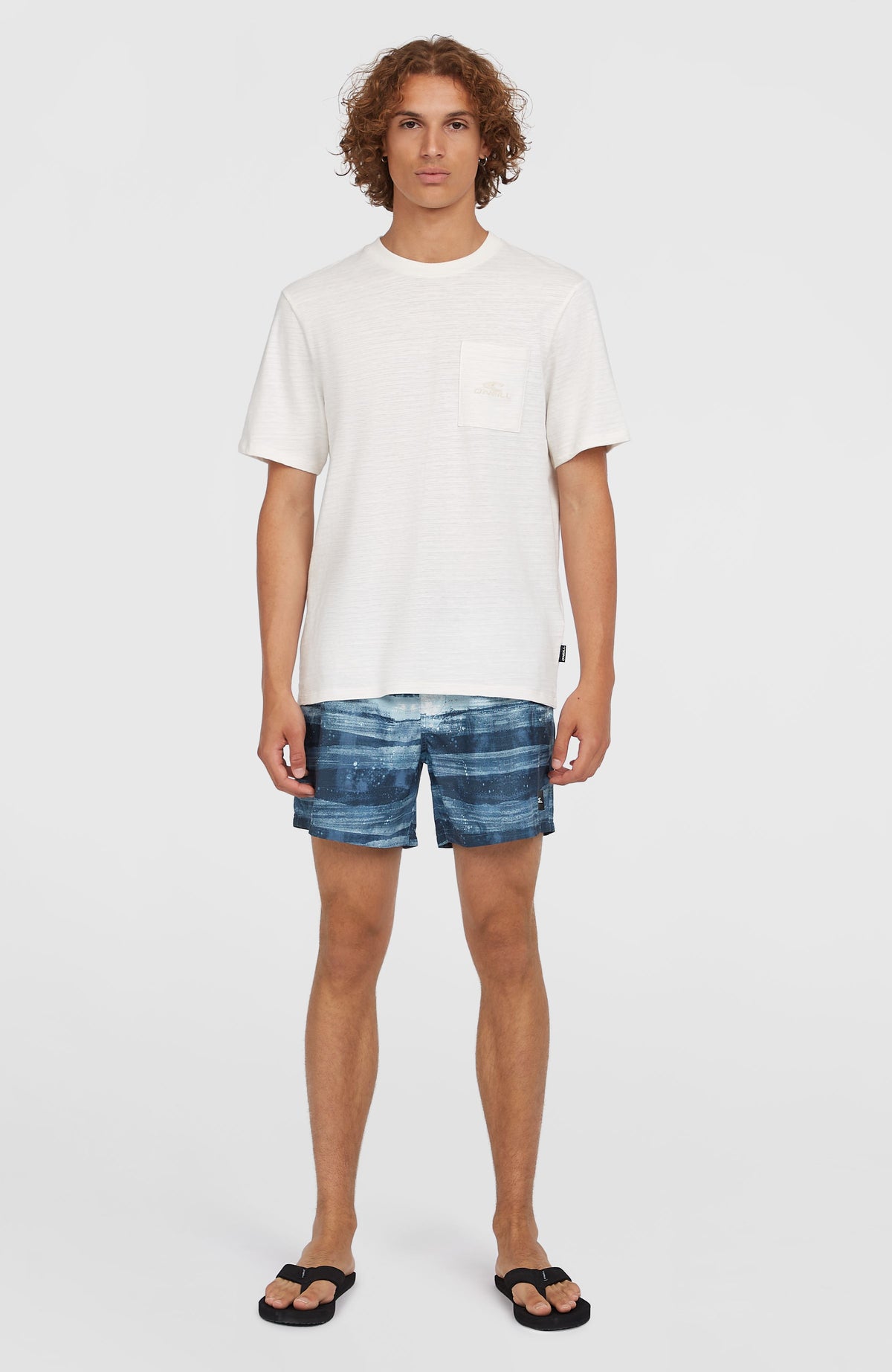 Cali Gradient 15'' Badehose | Blue Melted Texture