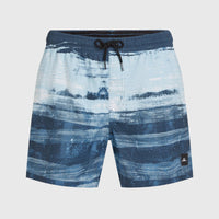 Cali Gradient 15'' Badehose | Blue Melted Texture