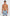 Cali Floral 16'' Badehose | Blue Dipped Leaves