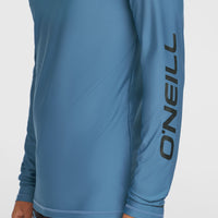 Essentials Longsleeve-Schwimmshirt | Copen Blue