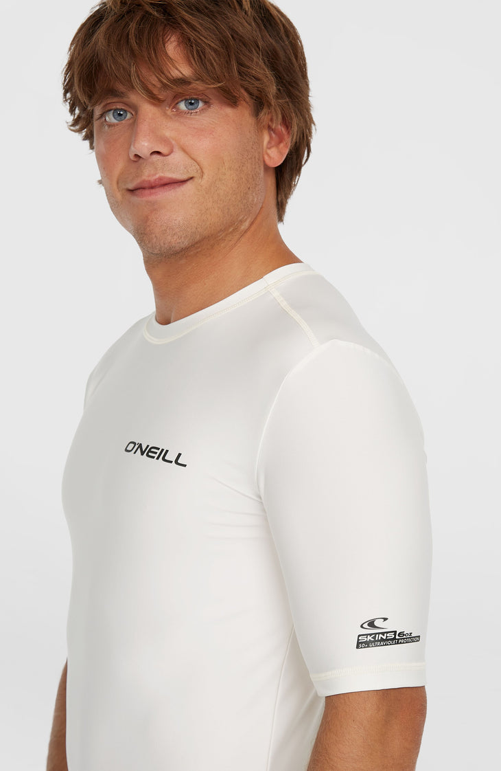 Essentials Shortsleeve-Schwimmshirt | Snow White