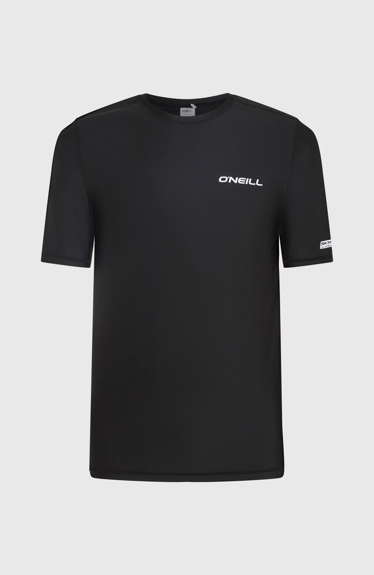Essentials Shortsleeve-Schwimmshirt | Black Out