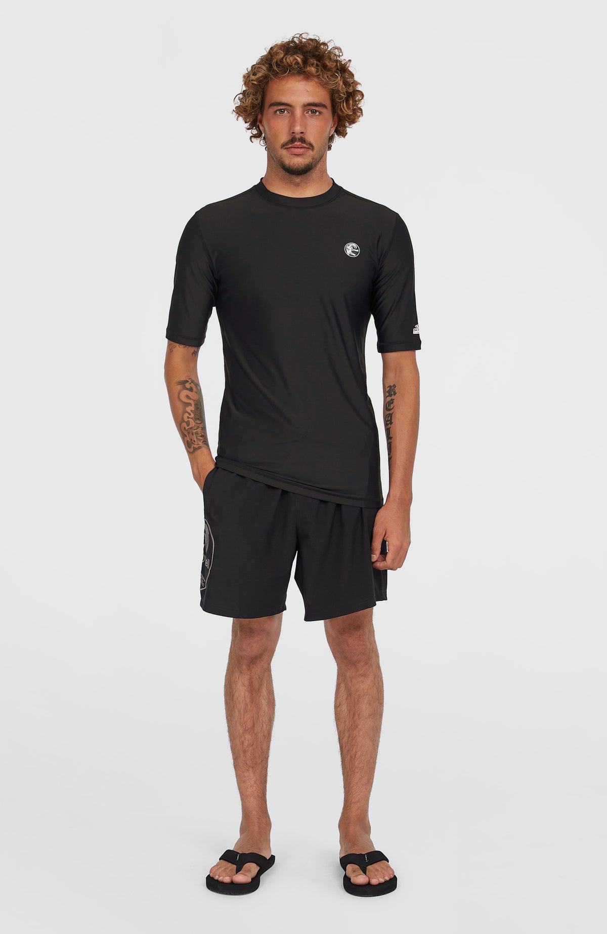 O'Riginals Shortsleeve-Schwimmshirt | Black Out