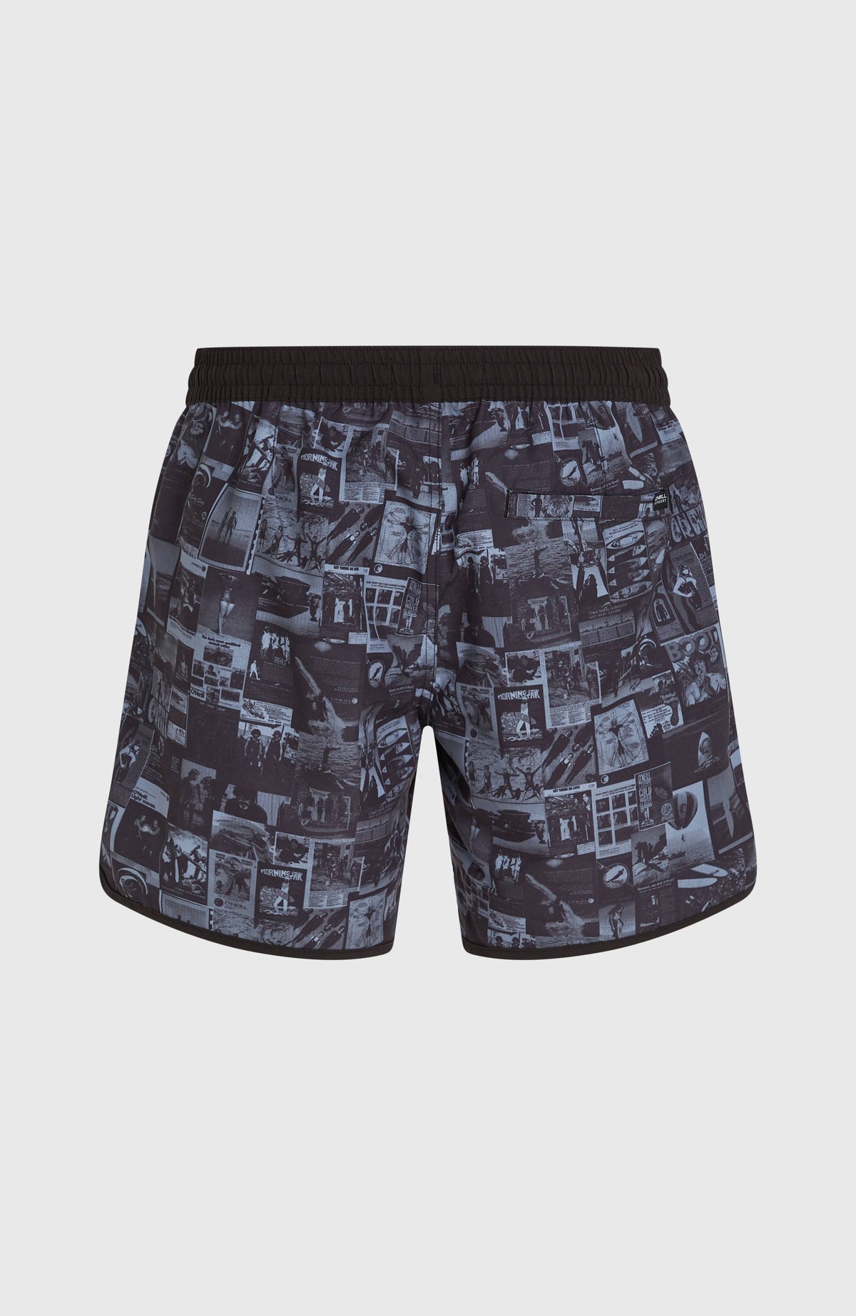 O'Riginals Scallop 16'' Badehose | Black Out Heritage AOP