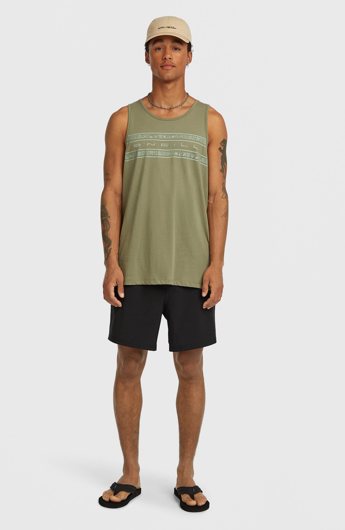 Pocket Print 16'' Badehose | Black Out
