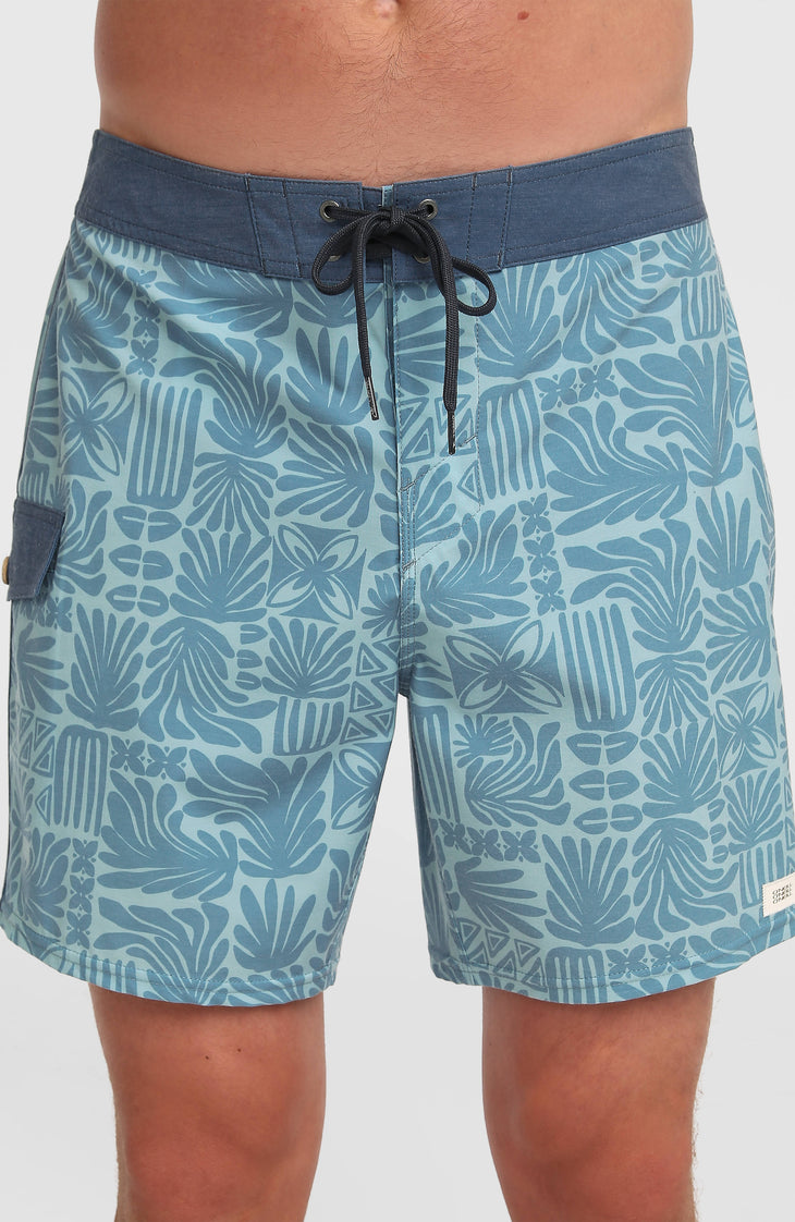Lineup 18'' Boardshorts | Captains Blue Lineup