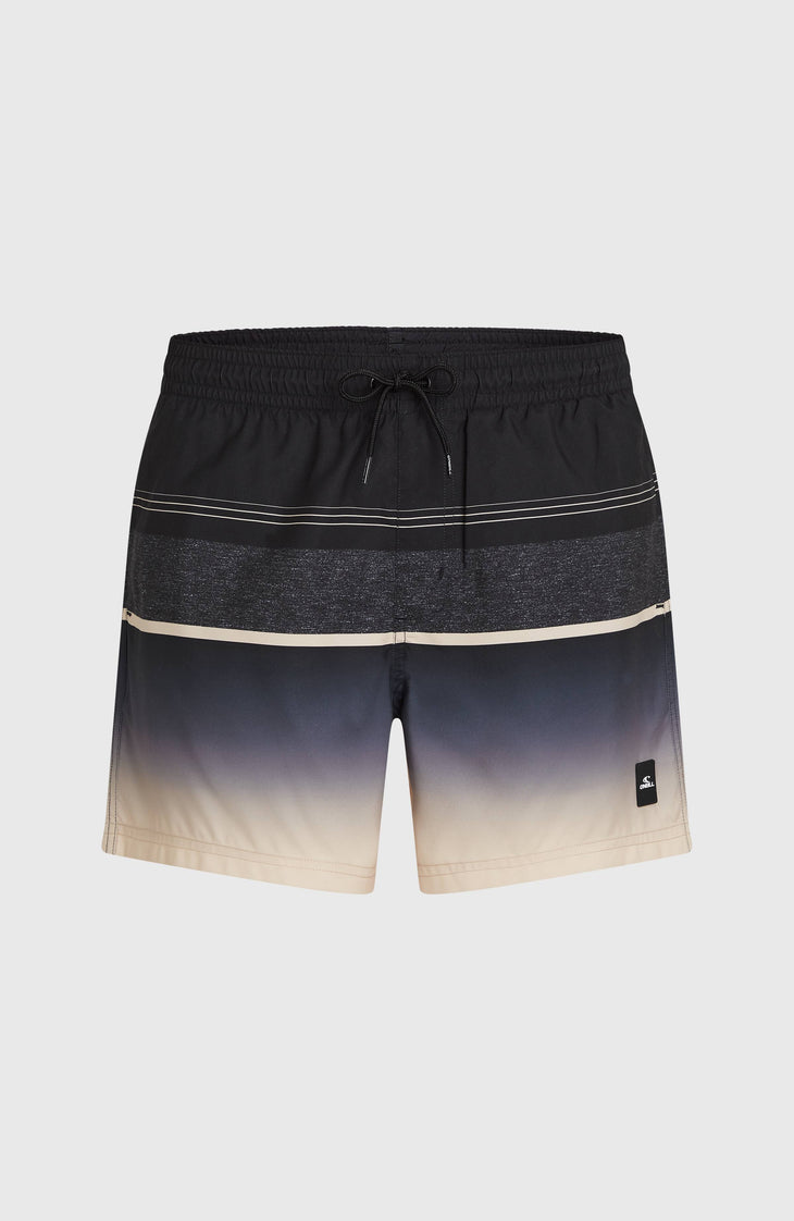 O'Neill Gradient 15'' Badehose | Black Out Gradient Stripe