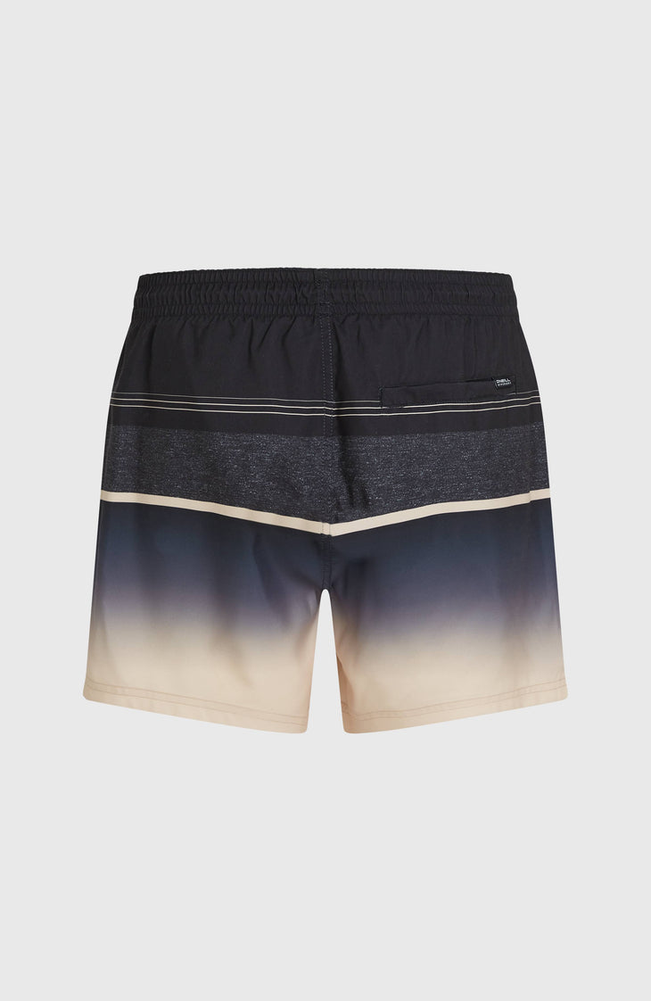 O'Neill Gradient 15'' Badehose | Black Out Gradient Stripe