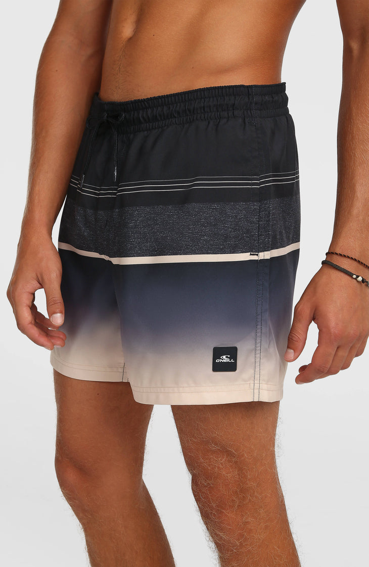 O'Neill Gradient 15'' Badehose | Black Out Gradient Stripe
