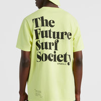 Future Surf Back T-Shirt | Sunny Lime