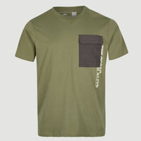 Stream T-Shirt | Deep Lichen Green