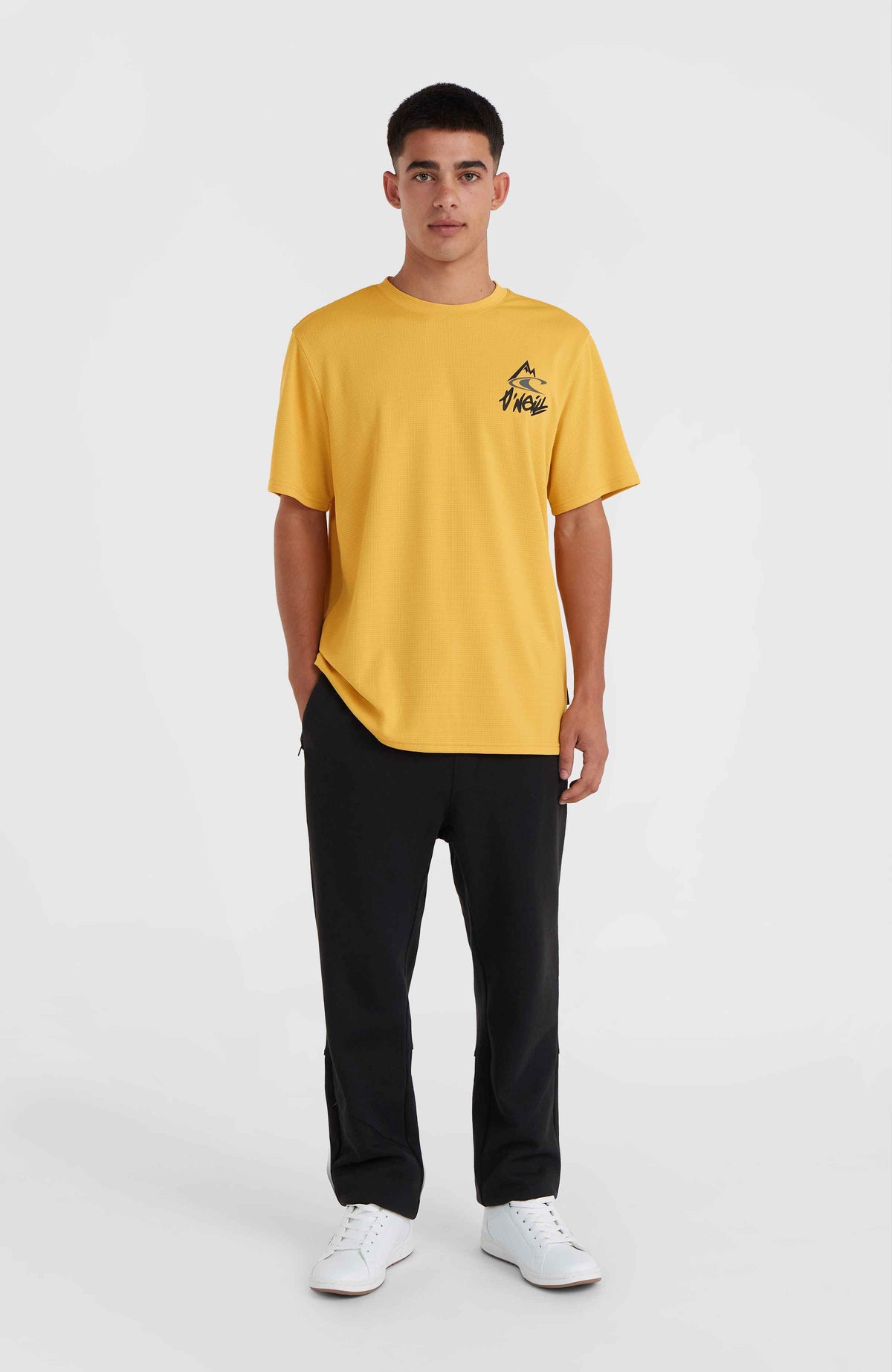 O'Neill Hybrid Logo Polygiene T-Shirt | Golden Haze