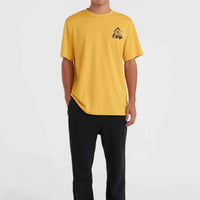 O'Neill Hybrid Logo Polygiene T-Shirt | Golden Haze