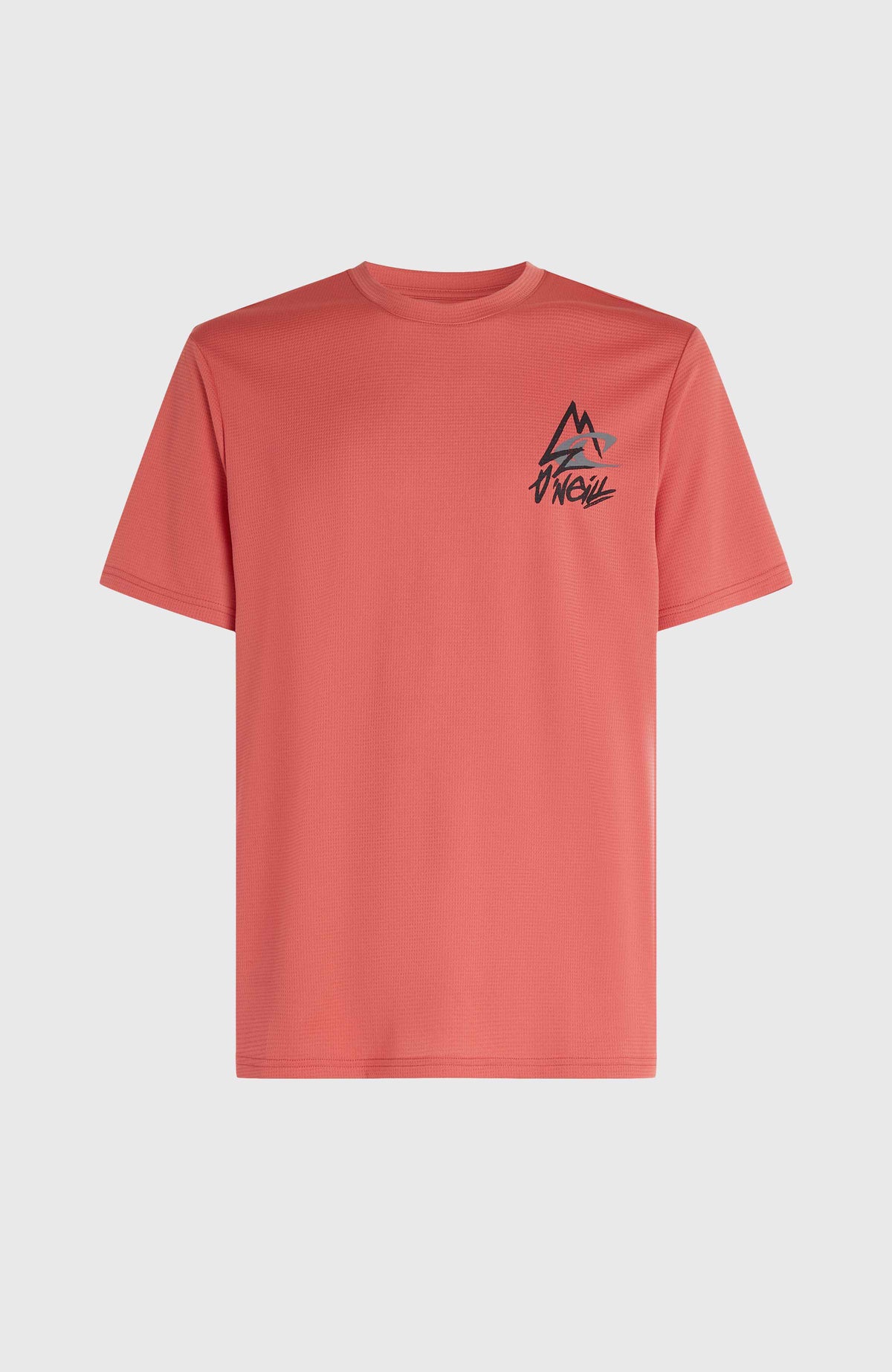 O'Neill Hybrid Logo Polygiene T-Shirt | Red Orcher