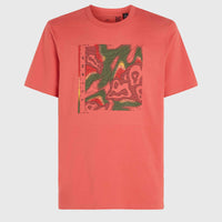 O'Neill TRVLR Series Pacific Polygiene T-Shirt | Red Orcher