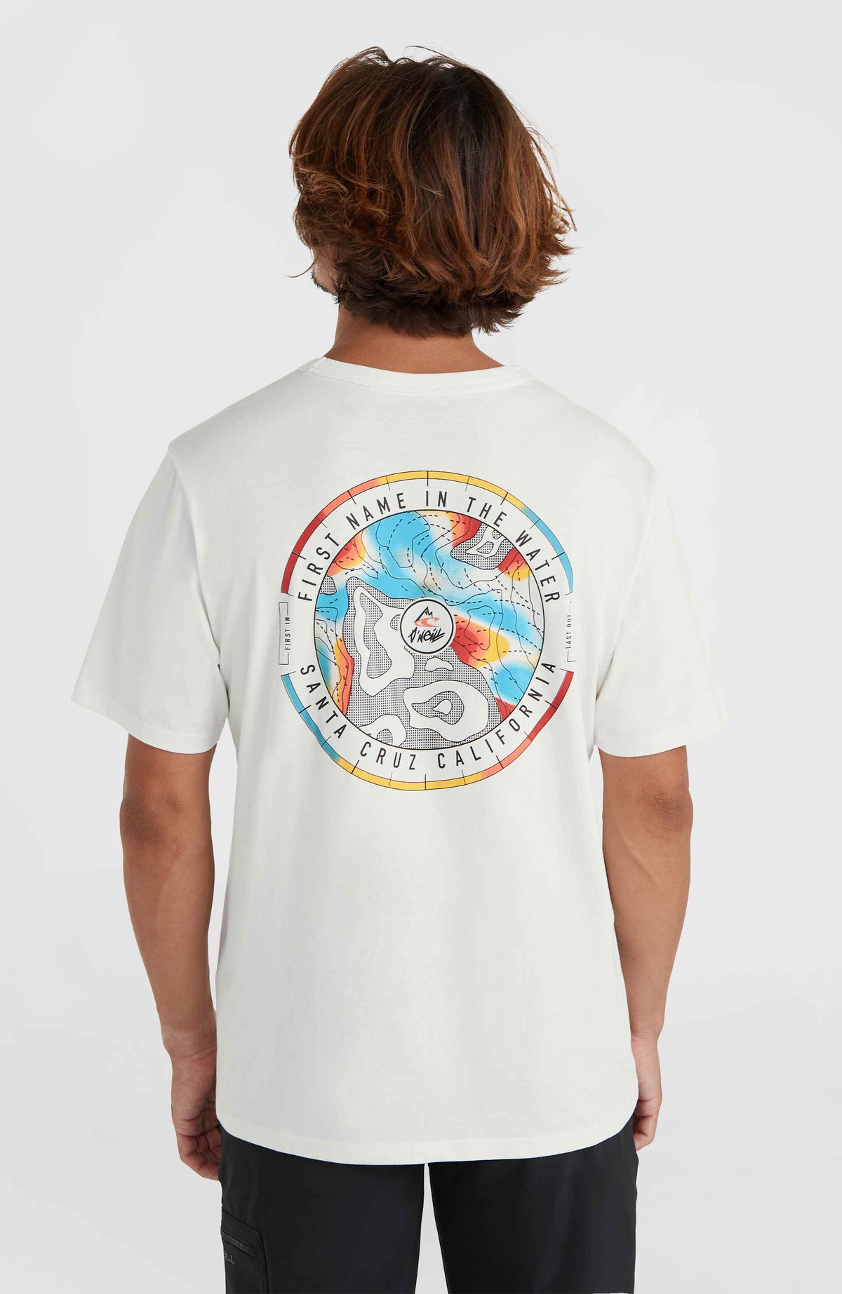 O'Neill TRVLR Series Back Print Polygiene T-Shirt | Snow White