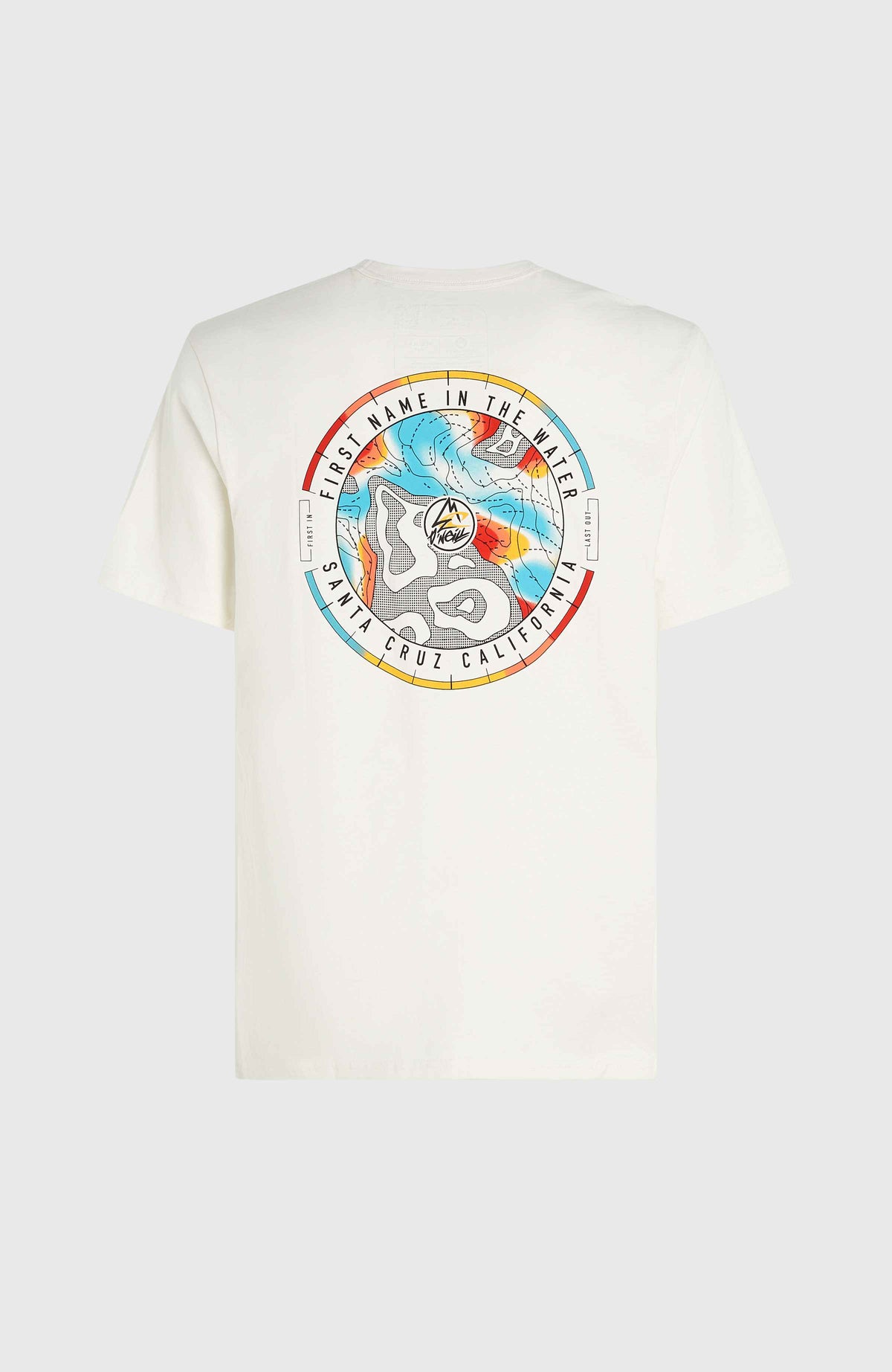 O'Neill TRVLR Series Back Print Polygiene T-Shirt | Snow White