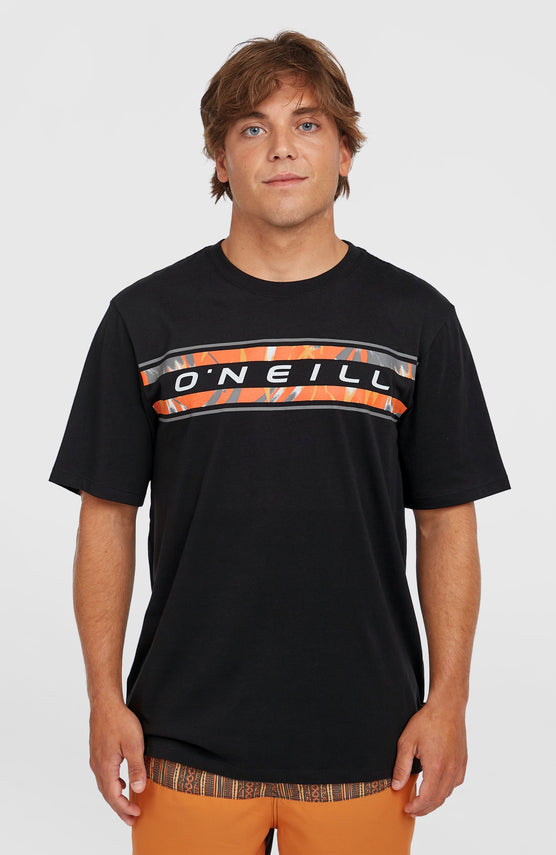 Front Graphic T-Shirt | Black Out