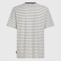 Yarn Stripe T-Shirt | White Cali Stripe