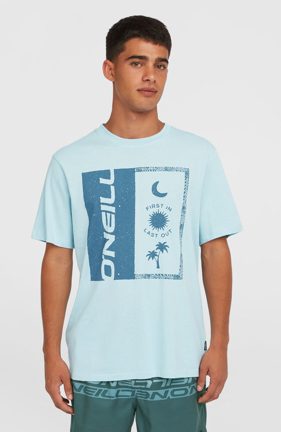 Front Print T-Shirt | Morning Glory