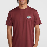 O'Neill TRVLR Series UPF T-Shirt | Burgundy