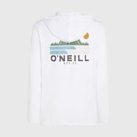 O'Neill TRVLR Series UPF Langarmshirt mit Kapuze | Snow White