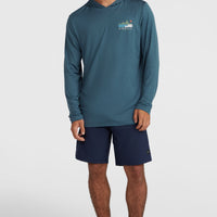O'Neill TRVLR Series UPF Langarmshirt mit Kapuze | Midnight Navy