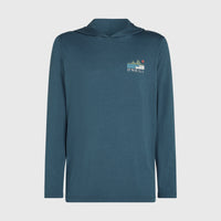 O'Neill TRVLR Series UPF Langarmshirt mit Kapuze | Midnight Navy
