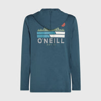 O'Neill TRVLR Series UPF Langarmshirt mit Kapuze | Midnight Navy
