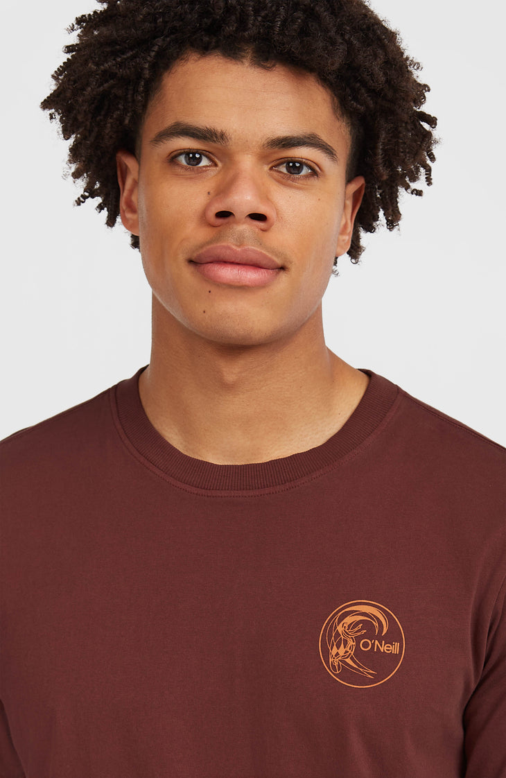 O'Riginals Retro Back-Print T-Shirt | Hazel Spice