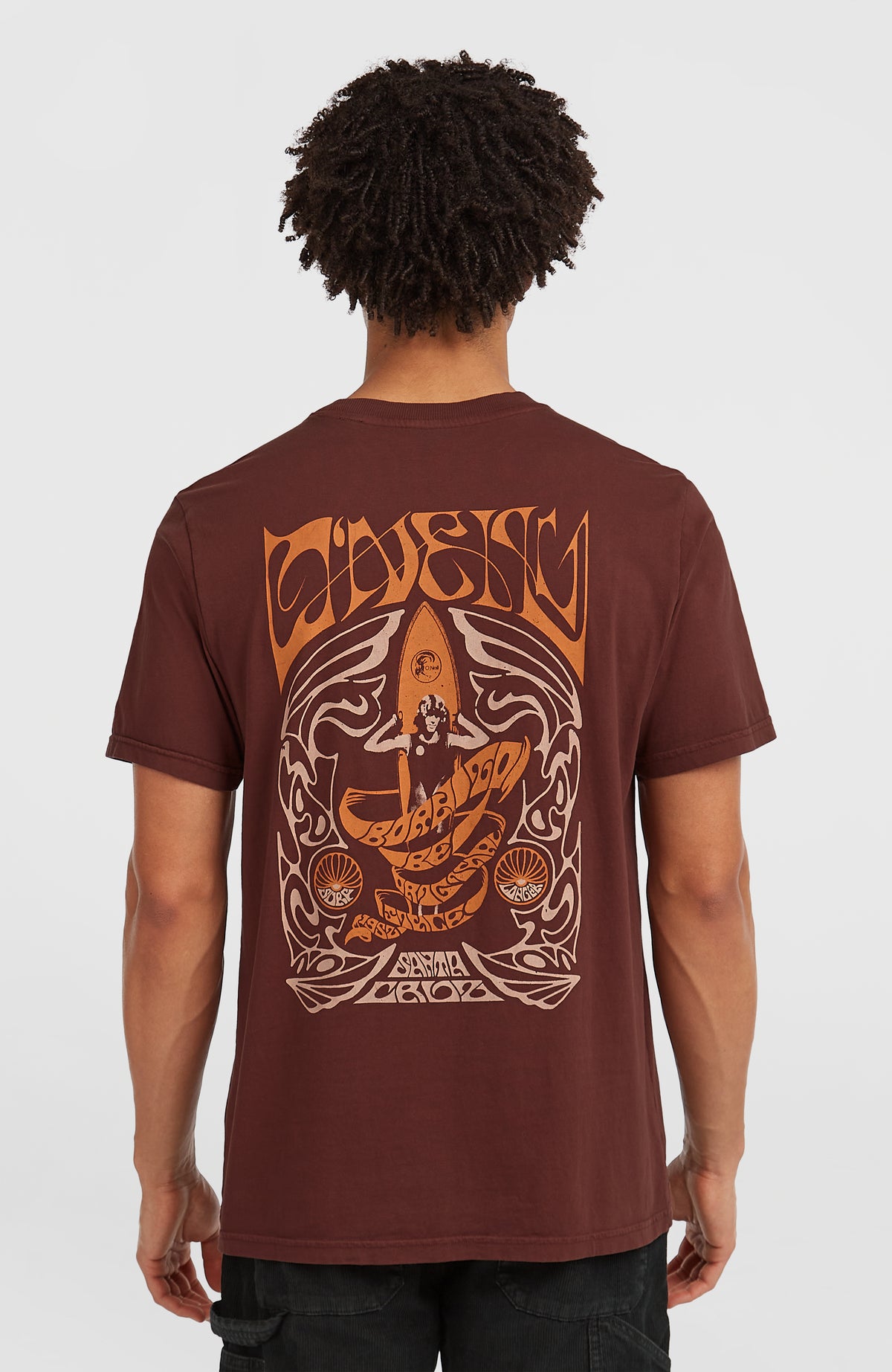 O'Riginals Retro Back-Print T-Shirt | Hazel Spice