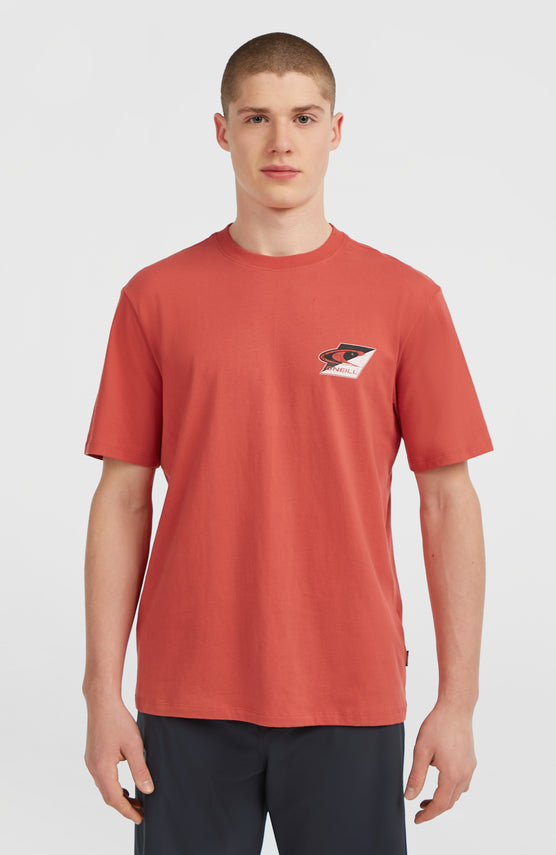Re-Issue Graphic T-Shirt | Hot Red